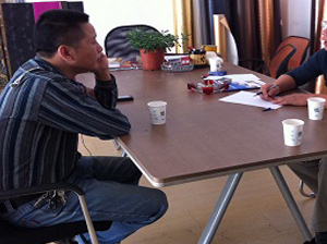 上海客戶生產現場